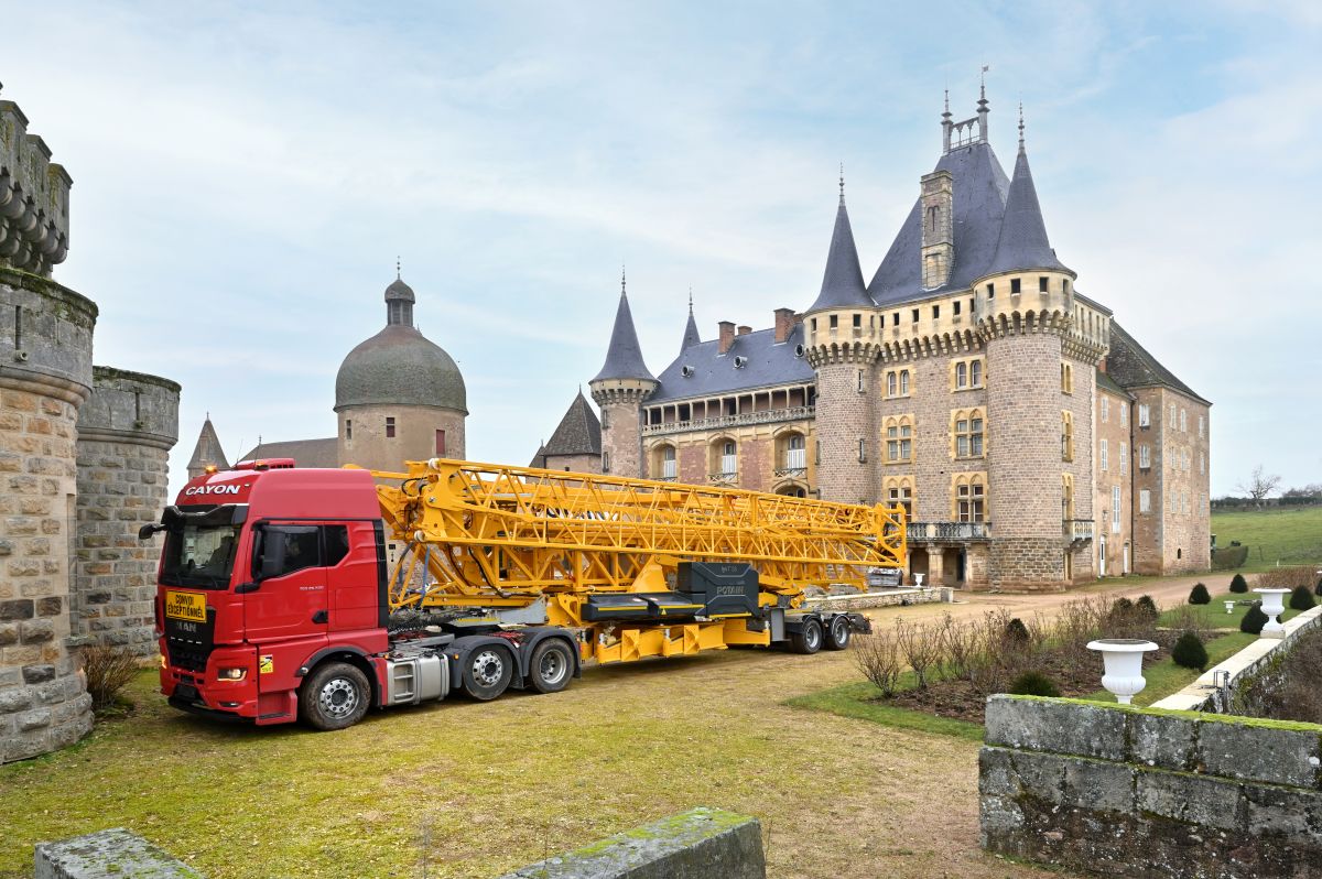 Potain présente sa plus grande grue à montage automatisé Igo-T. © Potain / Manitowoc