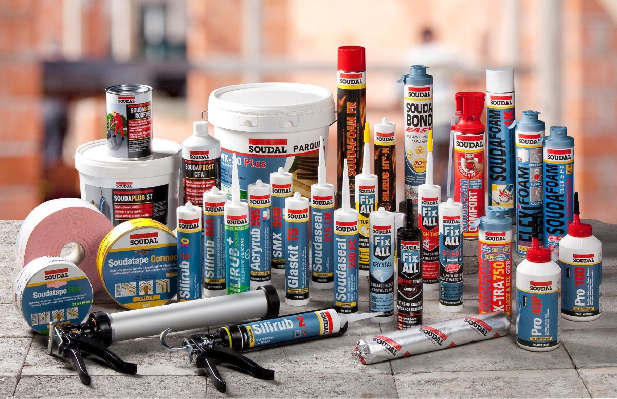 Les solutions professionnelles Soudal. © Soudal