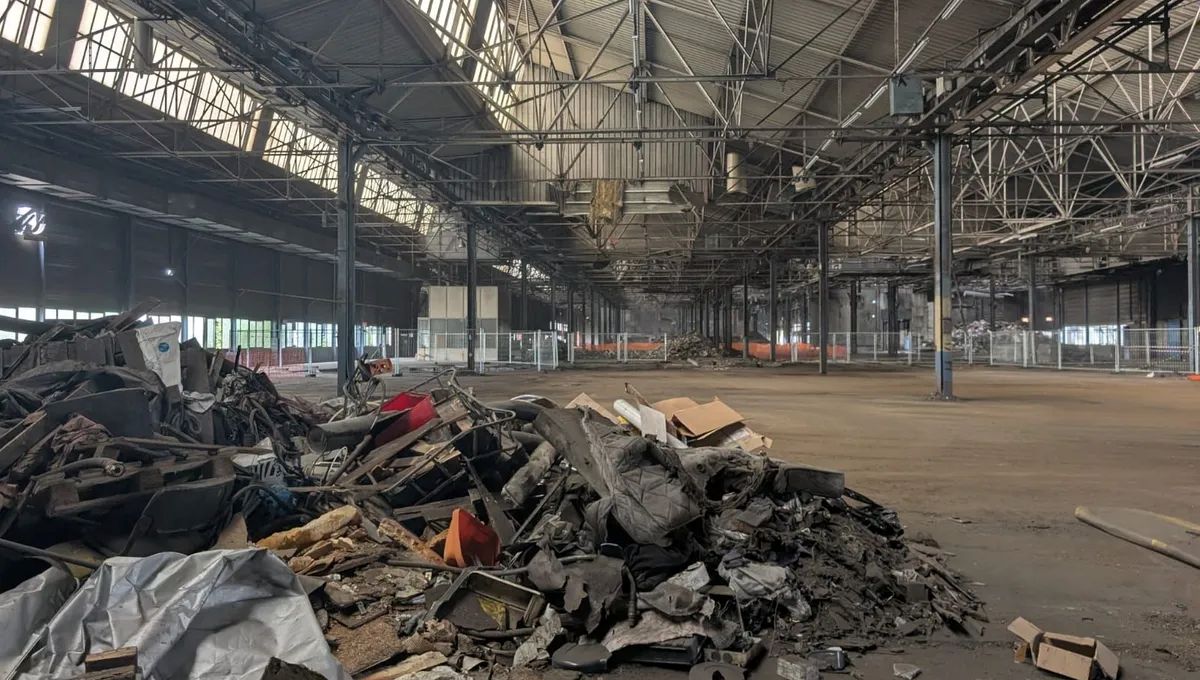 Les Fonderies du Poitou ont définitivement fermé il y a bientôt trois ans. © Gabin Grulet / Radio France