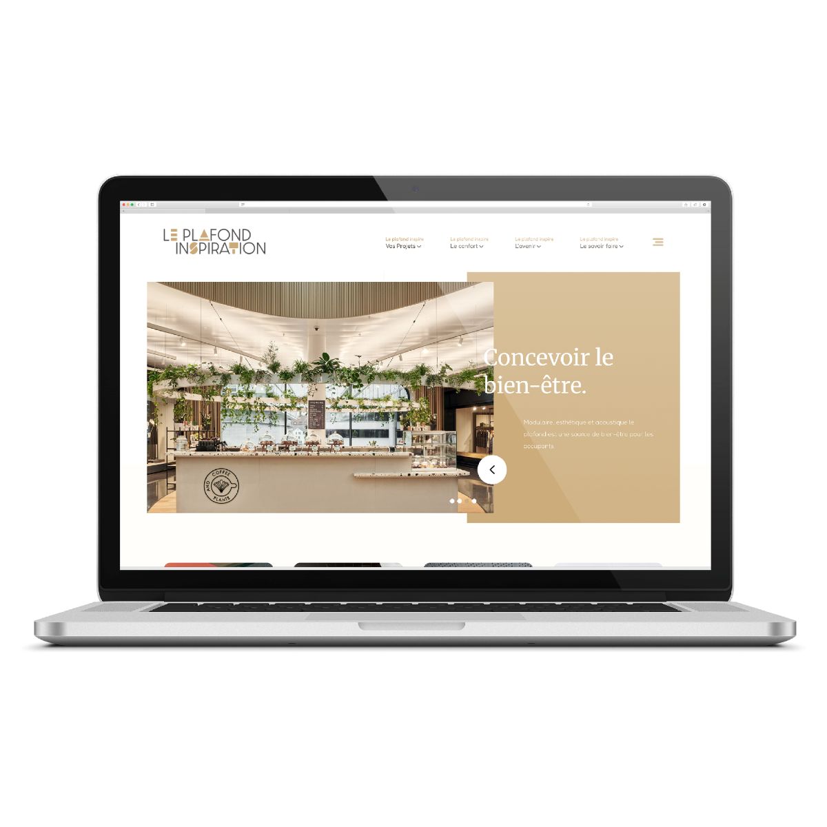 La FIPS (Fédération des Industriels du Plafond Modulaire) se dote dune nouvelle identité. © FIPS