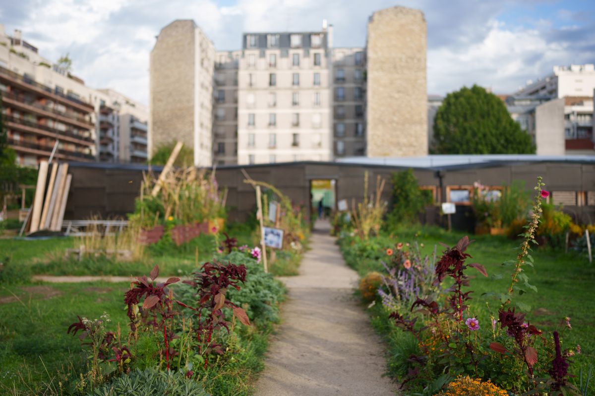 Ferme de Charonne, à Paris. © ANRU / Mathieu Delmestre
