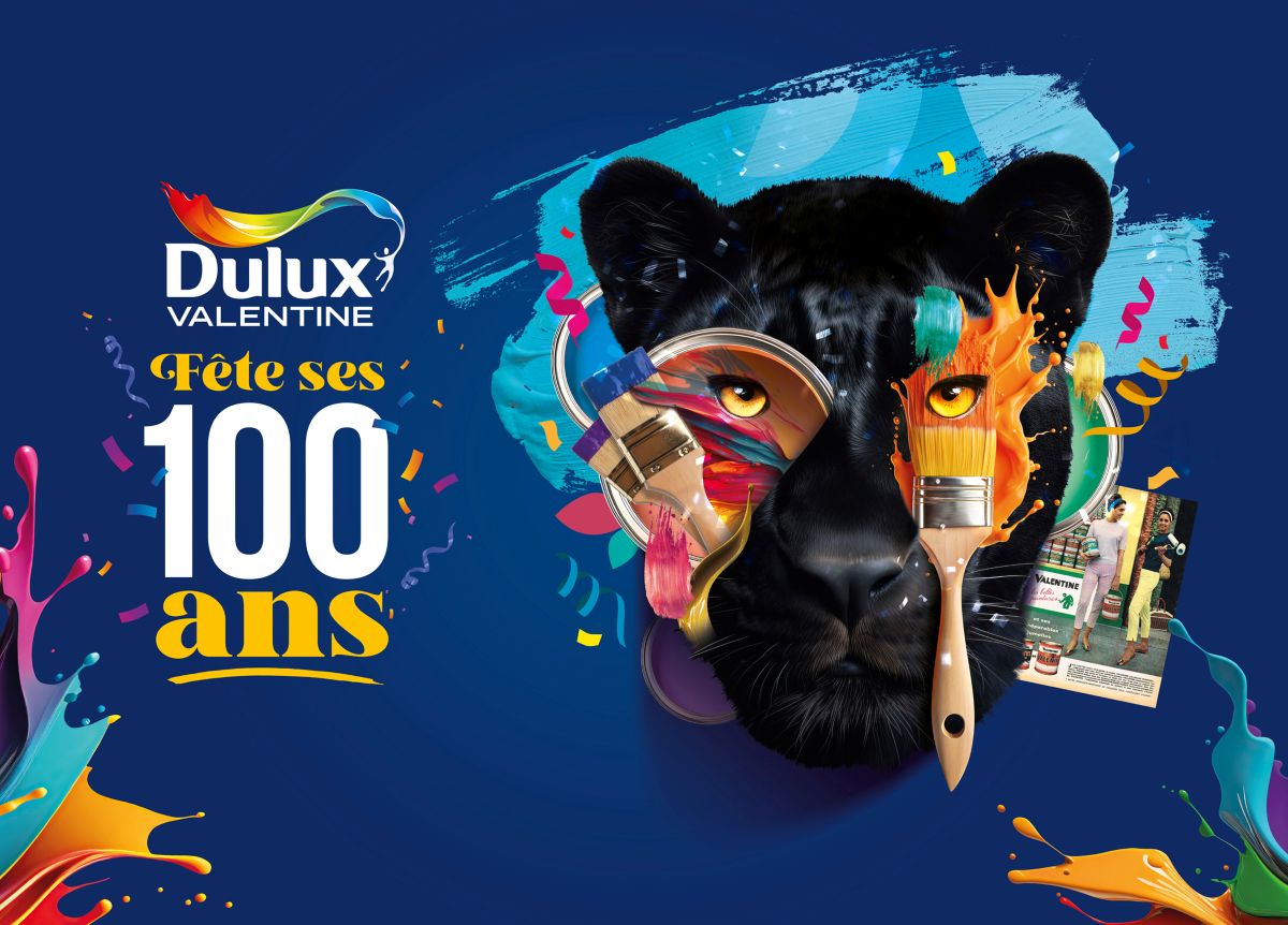 Les cent ans de Dulux Valentine.  © Dulux Valentine