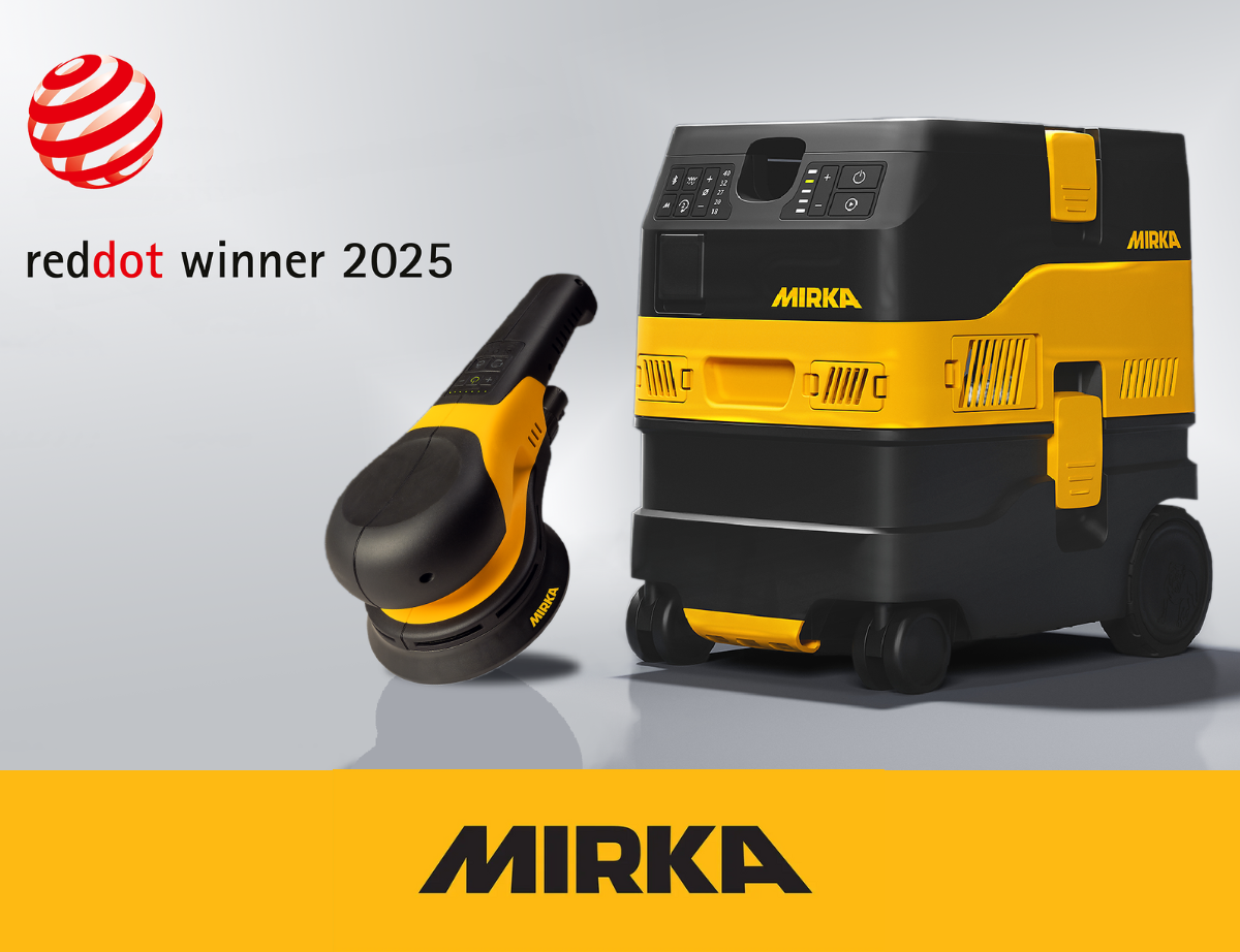 Mirka récompensés aux Red Dot Design Awards
