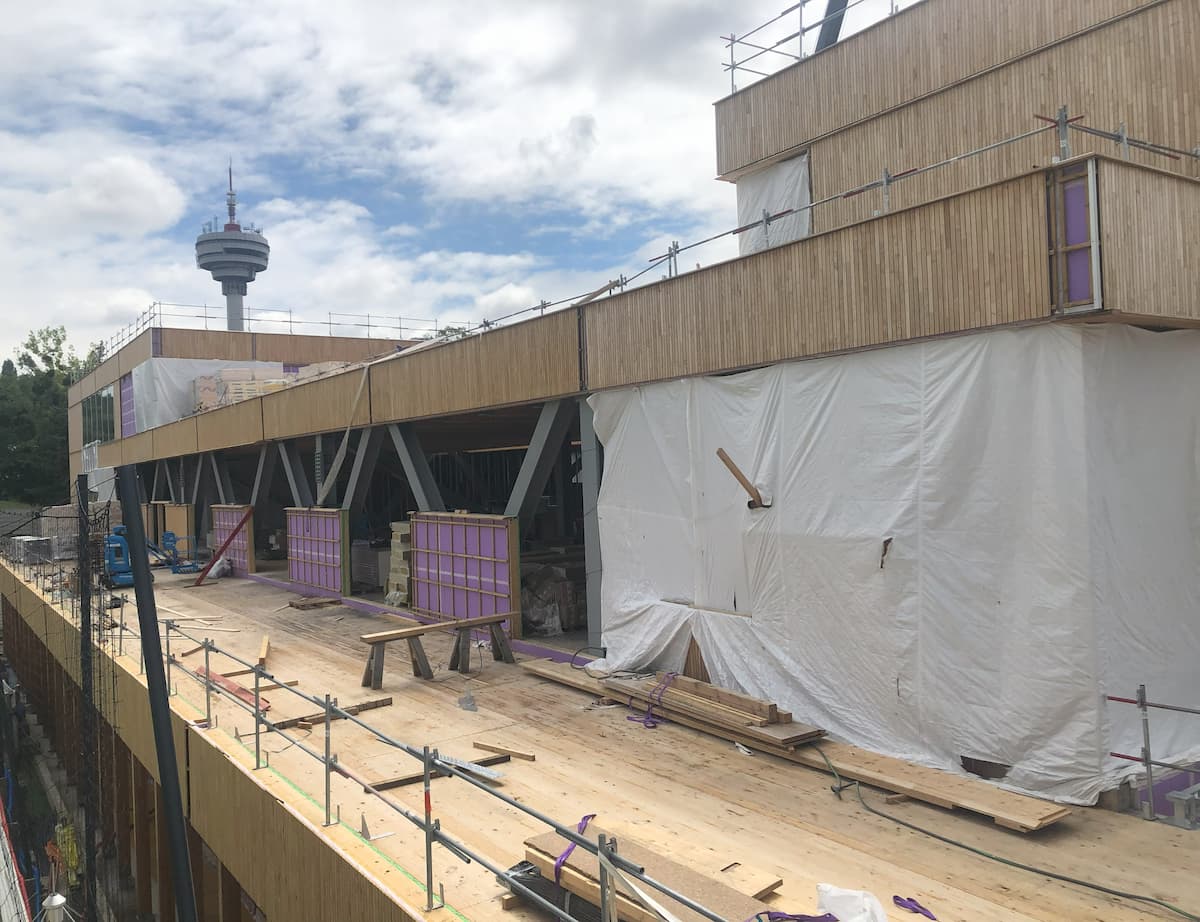 Rénovation du stade Charles Auray à Pantin