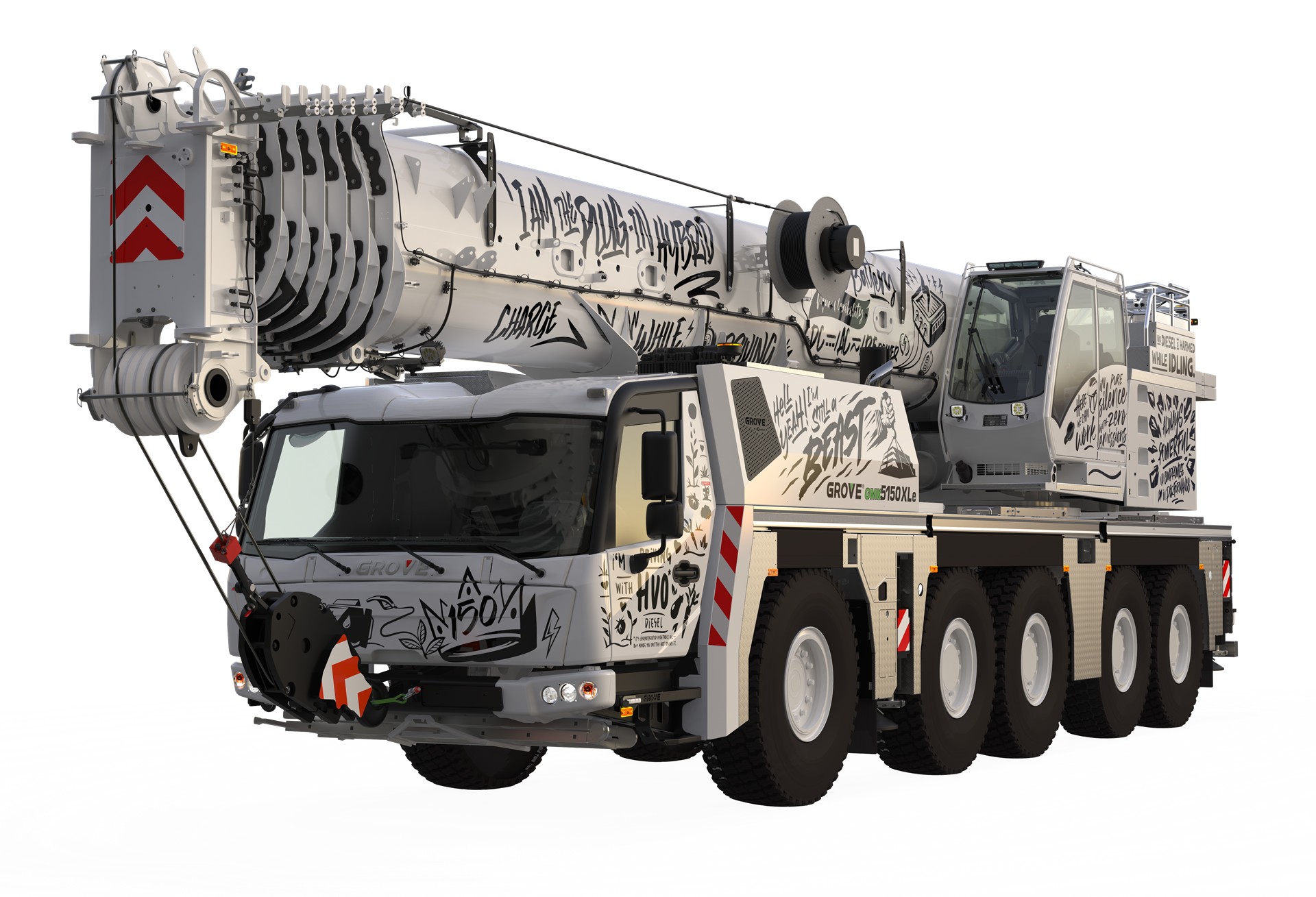 Salon JDL Expo 2025 : les grues Grove feront le show. © Manitowoc