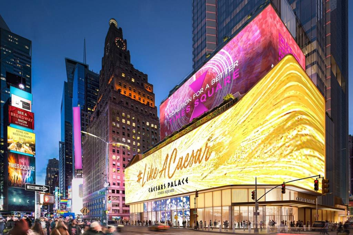 Un projet de casino à New York dans le quartier de Times Square. © SL Green