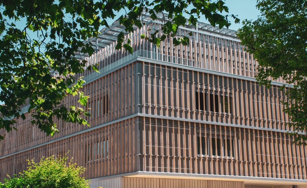 La façade du MixCity à Renens. ©