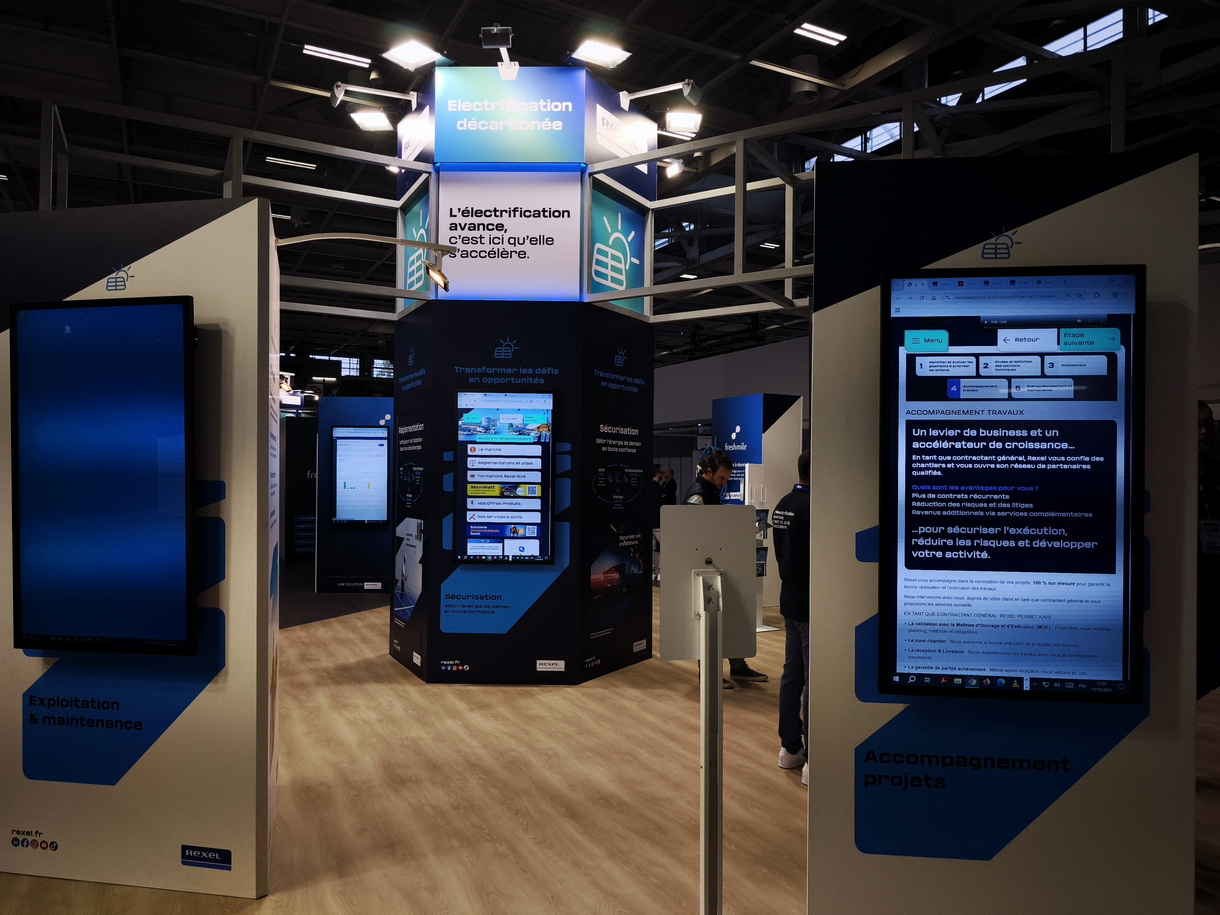 RexelExpo 2025 à Paris jusqu'au 17 octobre 2025. © PP