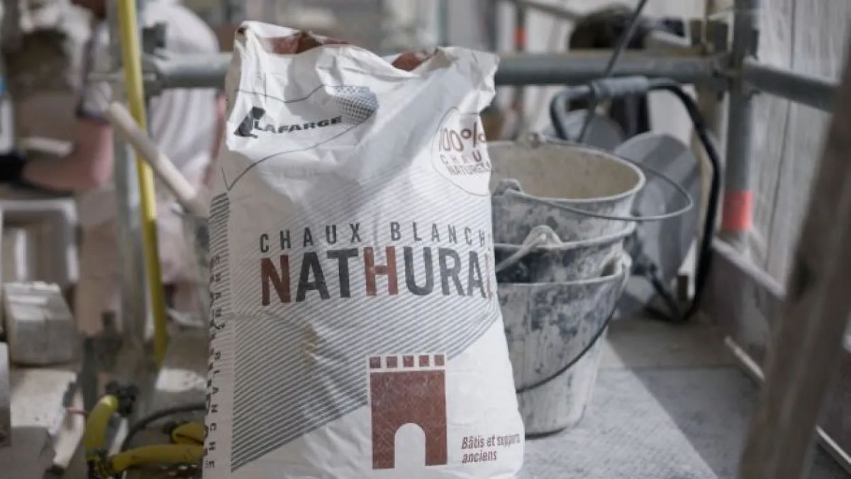 Lafarge : solutions pour la préservation du patrimoine bâti. © Lafarge