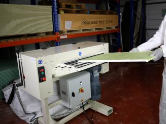 Une déchiqueteuse made in France pour les déchets de plâtre