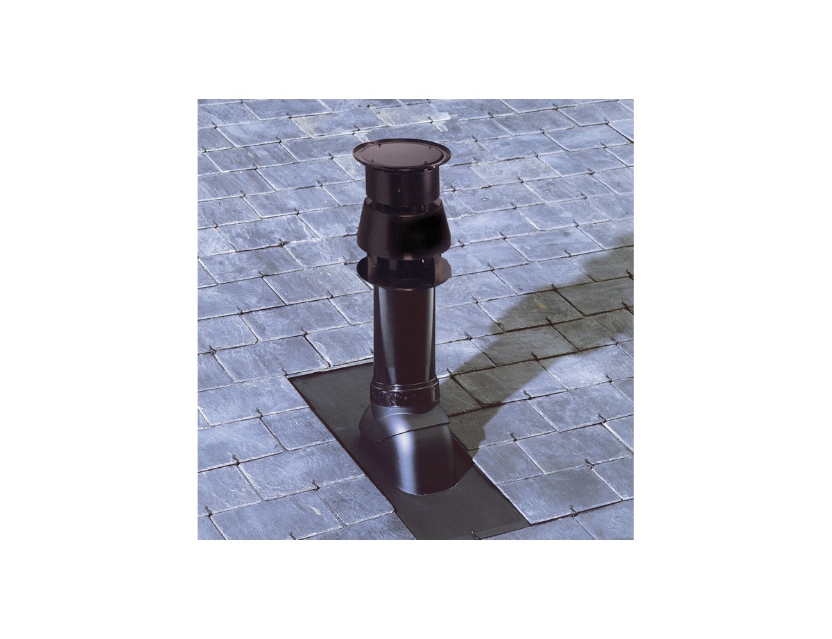 Conduits de fumées Poujoulat pour chaudières individuelles gaz en logements collectifs