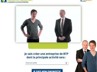 Un mini-site pour aider les créateurs d'entreprise
