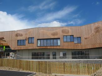 Bardage bois haute couture conçu en 3D