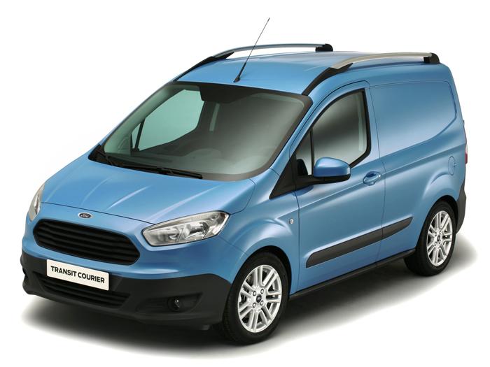 Transit Courier : un fourgon stylé voiture