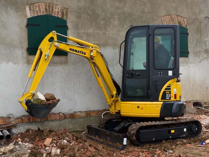 Les mini-pelles gardent la tête haute (2)