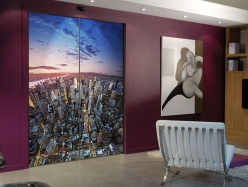 La porte en verre Coulissante & Esthétique par MANTION