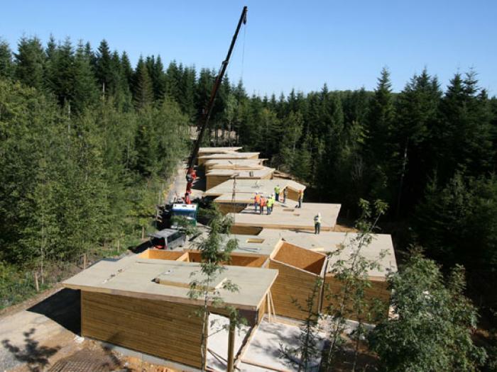 Manifestation d'opposants à un projet Center Parcs en Isère