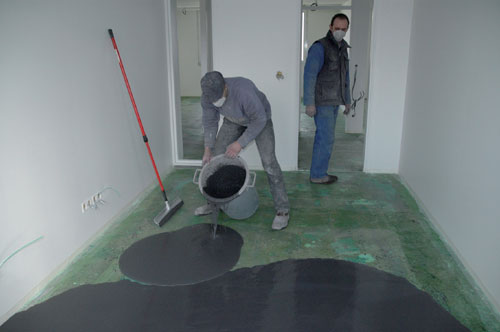 Réaliser un béton ciré coloré