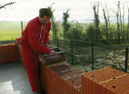 La maçonnerie à joint mince