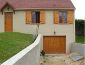 Le mur de soutènement flanche