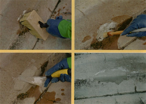 Comment réparer du béton