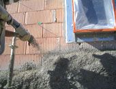 Projection denduit de chanvre : une machine testée à Reims