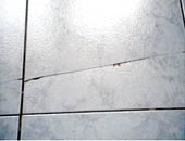 Un carrelage qui fait des vagues